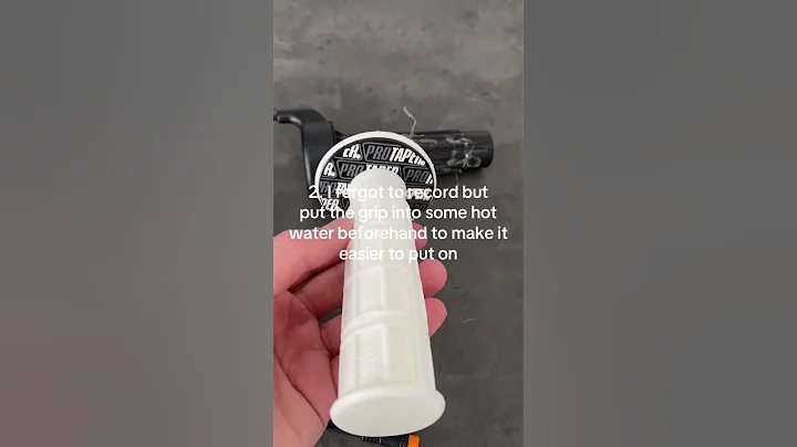 How to put a grip on your full throttle! #shorts #viral #fy