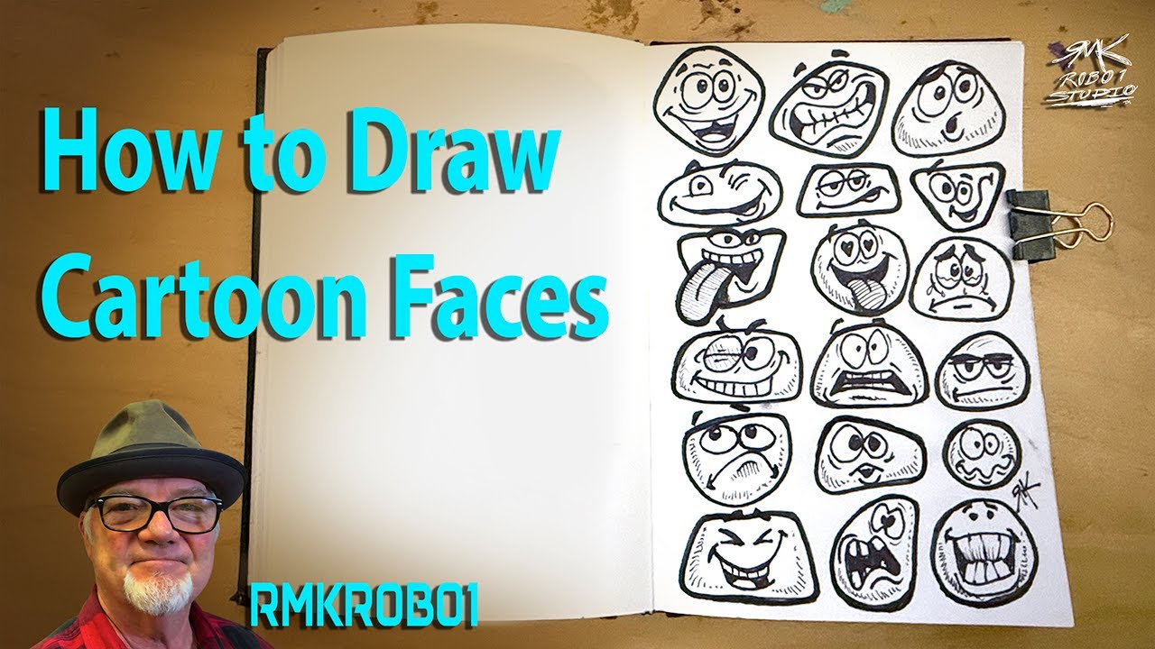 How to Draw Cartoon faces 55