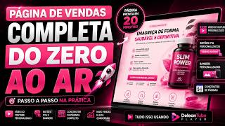 COMO CRIAR UMA PÁGINA DE VENDAS PARA VSL DO ZERO