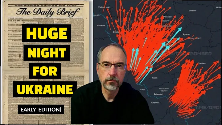 A Great Night for Ukraine: Drones Hammer Russia Overnight!