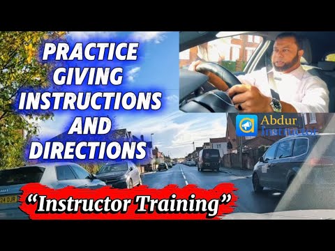 Practice Giving Instructions Directions ADI Part 2 3 Online Course