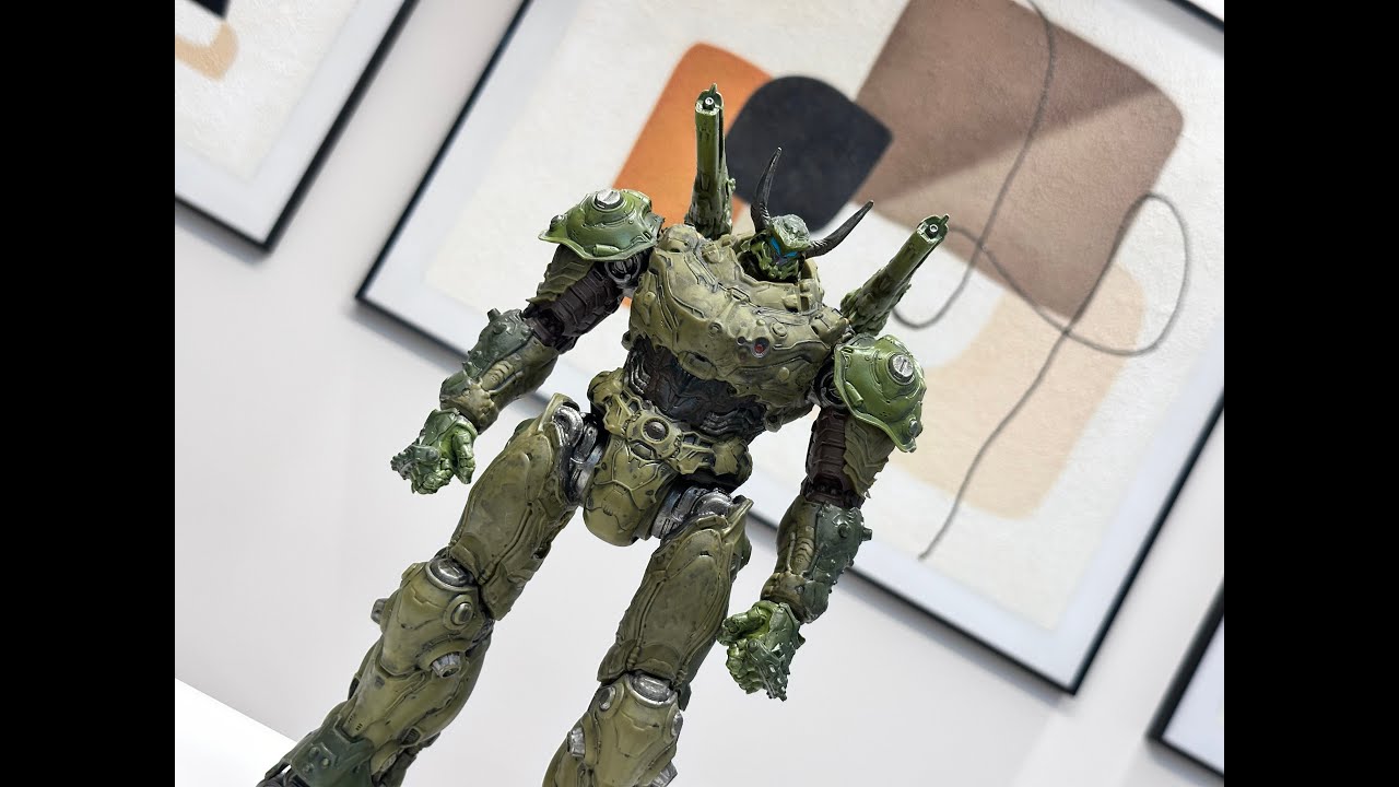 Figura Doom Slayer Atlan 12 Pulgadas – McFarlane Toys – Basada En DOOM: The Dark Age – Articulada