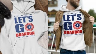 Official Let's Go Brandon Chant Joe Biden Event Sports T Shir 3t V Neck T Shirt