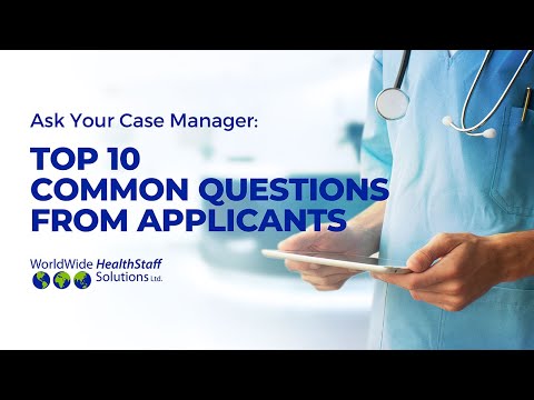 Ask Your Case Manager: Top 10 Common Questions from Applicants (webinar replay)