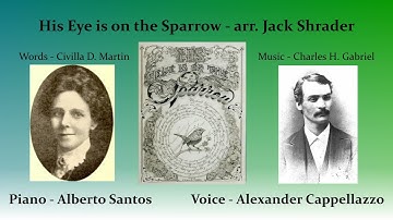 His Eye is on the Sparrow - Civilla D. Martin and Charles H. Gabriel, arr. Schrader