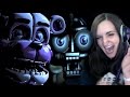 FNAF Sister Location GAMEPLAY | NIGHT 1 & 2 - BIDYBAB JUMPSCARE REACTION