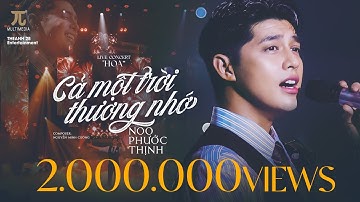 CẢ MỘT TRỜI THƯƠNG NHỚ | Noo Phước Thịnh quyến rũ và đẳng cấp trong Live Concert HOA