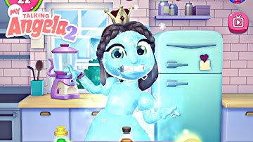My Talking Angela 2 - Gameplay Walkthrough Part 23 - Frozen Princess (iOS, Android)