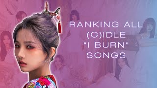 RANKING ALL (G)IDLE \