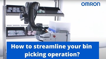 Streamline your bin picking operation with an OMRON TM cobot