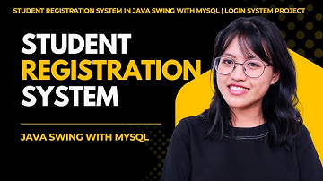 Student Registration System in Java Swing with MySQL | Login System Project
