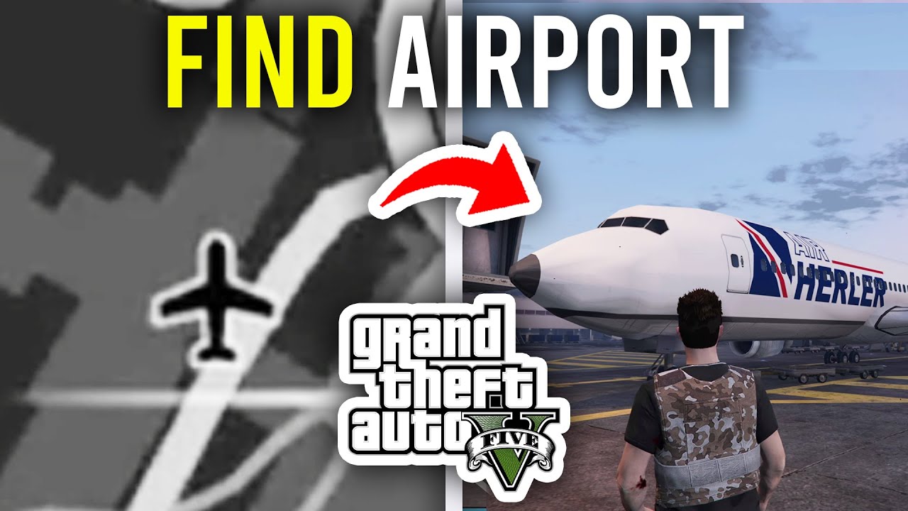 How To Find Airport In GTA 5 Full Guide YouTube 