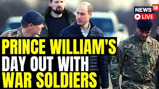 Prince William Makes A Surprise Trip To Meet Troops At The Ukraine Border | Prince William News LIVE