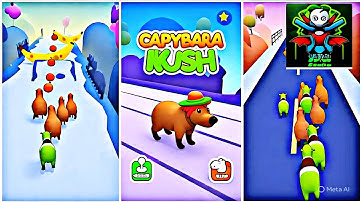 new video game walkthrough capybara rush #livegameplay #capybararush #newgame #walkthrough