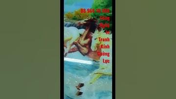 Tranh kính cường lực| công nghệ in nhiều người xem sẽ thán phục|shorts#tranh3d#tranhdep#tranh#1