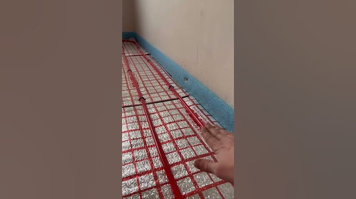 Важное правило при монтаже водяного тёплого пола #монтаж  #строительство #отопление #теплыйпол
