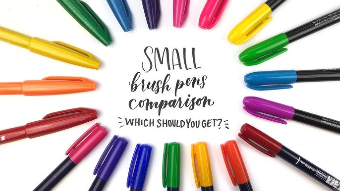 3 Best Small-nib Brush Lettering Pens for Beginners – Bunbougu