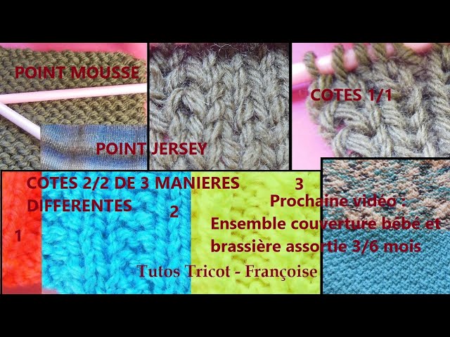 Apprendre à tricoter au point jersey - Marie Claire