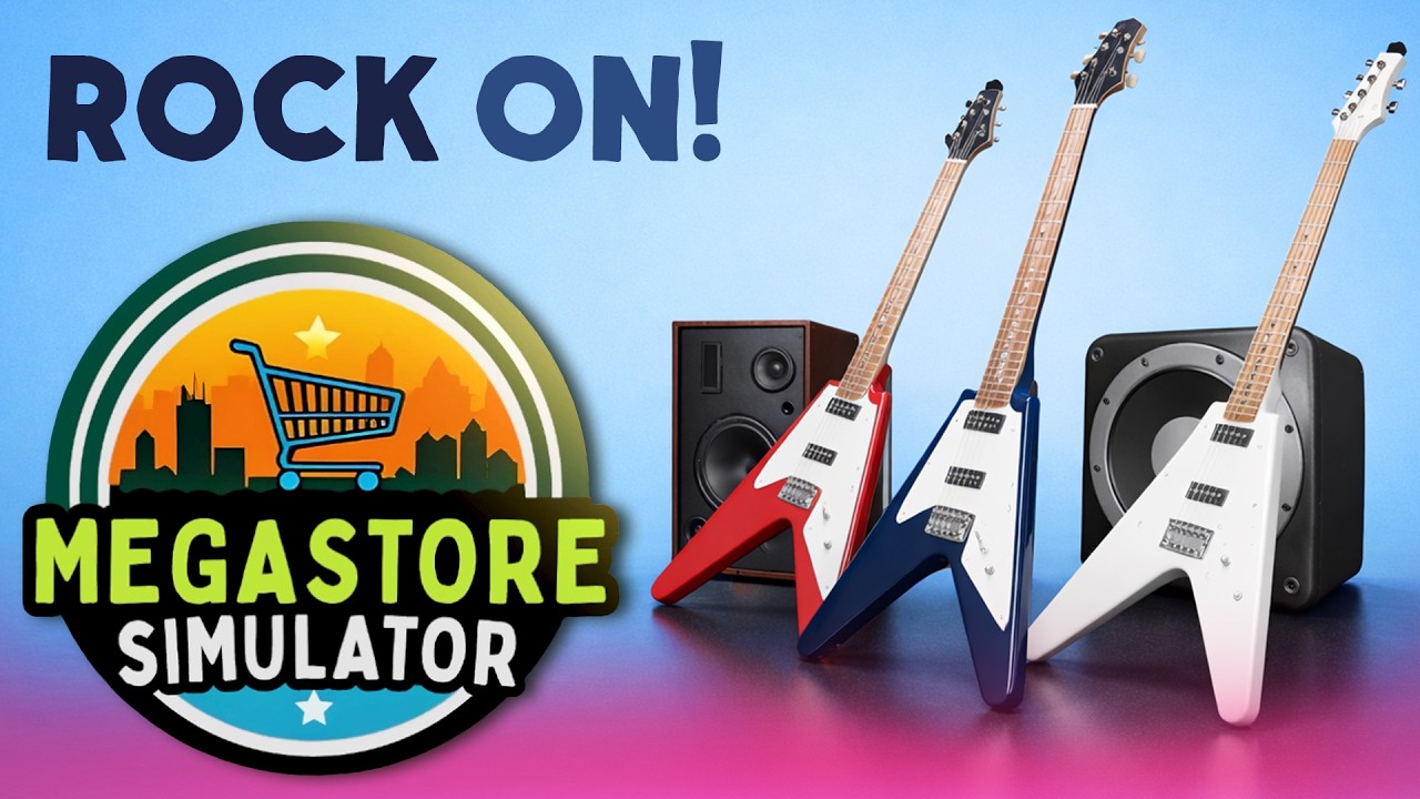 Really Loving This Game! 🎵 First Music License Opened | Megastore Simulator Gameplay