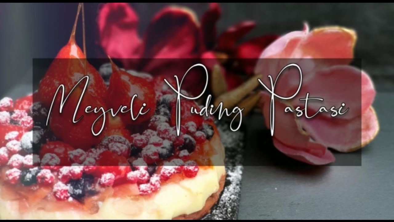 En Iyi ve cok Kolay Meyveli Puding Pastasi Bitkisel Jelatinli Puding