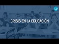 Video 1  &#39;Una crisis en el modelo de enseñanza&#39;