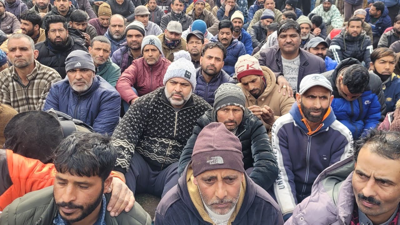 Smc employees protest at office premises demanding release pending wages