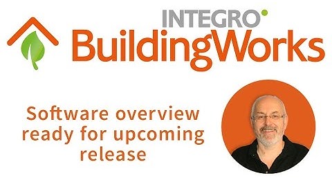BuildingWorks BIM software summary ready for release