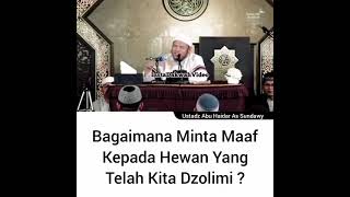 Menyiksa Hewan expemudatersesat hijrah nikah