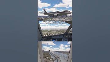 MSFS | New York Skyline Approach | Fenix A320 US Airways | #msfs2020 #fenixa320 #a320 #vatsim