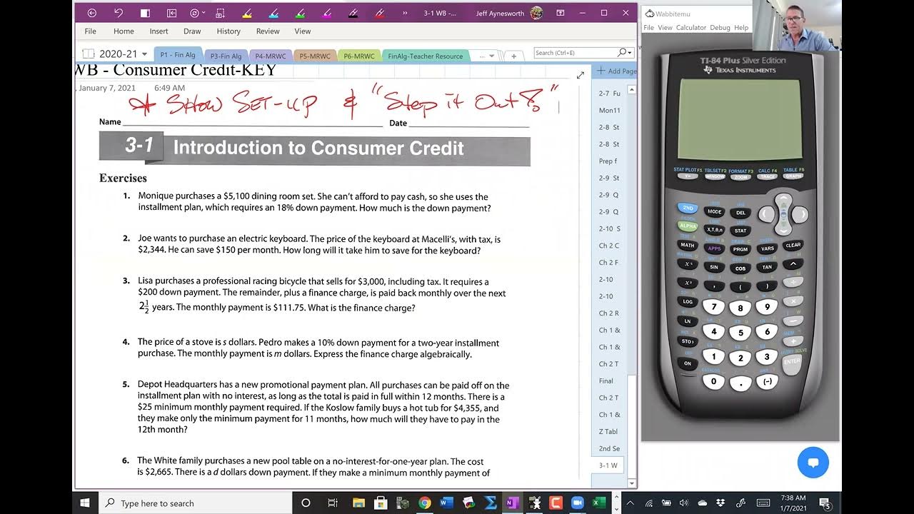 3-1 Intro to Consumer Credit - YouTube