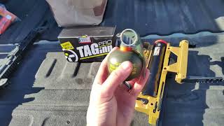 Super Selektor, Taginn airsoft m203, and Tannerite