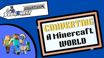How To Convert a World in Minecraft | Bedrock Java World Conversion.
