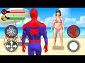 Playing as spider man save his girlfriend in garrys mod