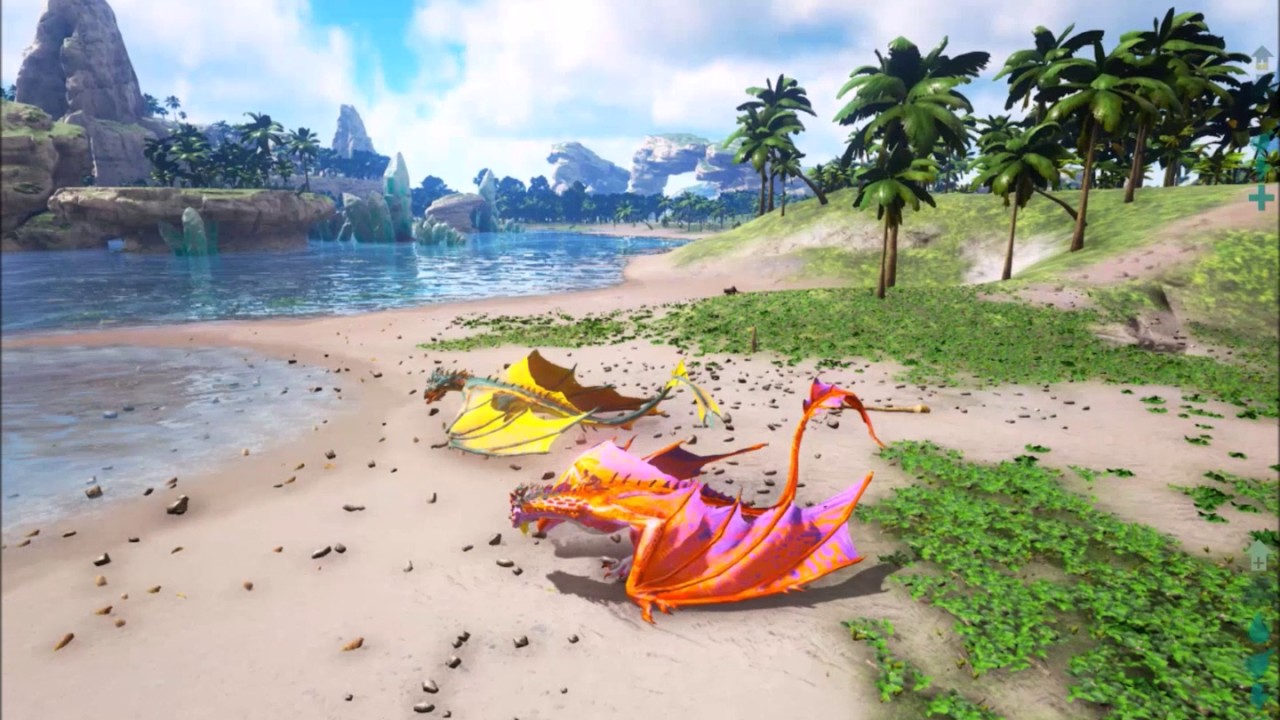 Ark Survival Evolved Crystal Isles Map
