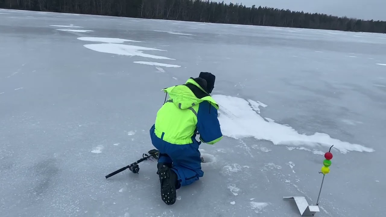 Ismete på Helgasjön 