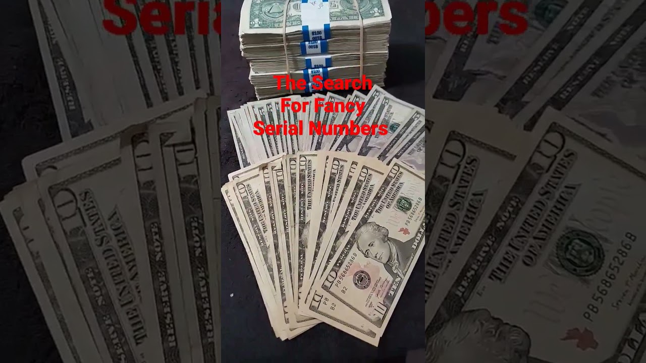 $1,000 Currency Search in $1, $5, and $10 Bill's. 