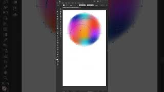 Create a Gradient Mesh Logo in Illustrator #shorts