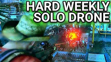 WWZ Hard Weekly Solo Dronemaster WITH GAMEPLAY TIPS (February 21 - 27, 2022) [Turn on Subtitles]