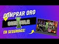 Como Comprar ORO en Schedule En Menos de 1 MINUTO!