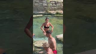 ☀️Pamukkale Fun Cleopatra Pool Hot -Summer Holiday 92💕💧 #cleopatra #summer