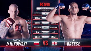 KSW Free Fight: Tom Breese vs. Damian Janikowski