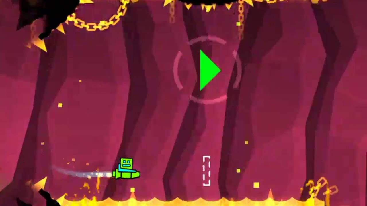 Geometry dash meltdown level 2 all 3 coins - YouTube