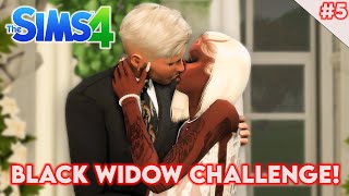 WE GOT MARRIED ?? // Black Widow Challenge Ep. 5 | The Sims 4 LP