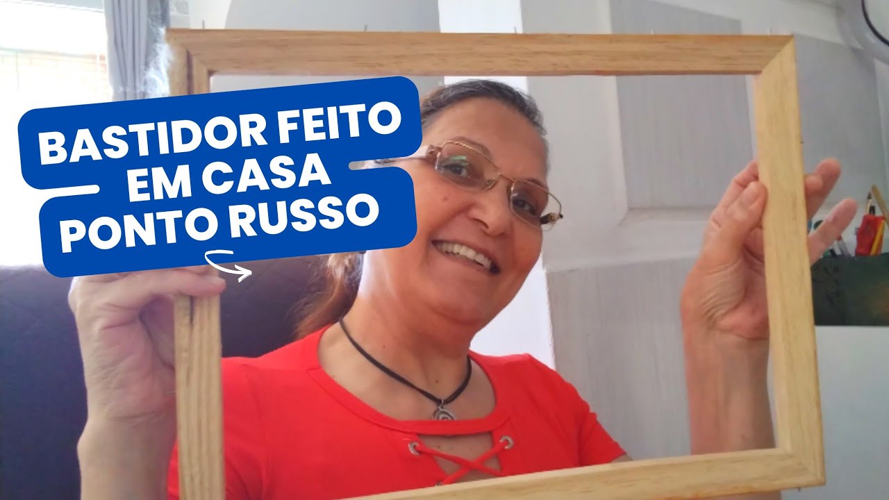 Como fazer bastidor de bordado caseiro - como fazer bastidor caseiro para bordar