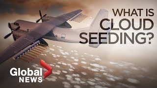 How cloud seeding makes it rain artificially Resimi