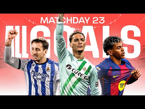 TODOS LOS GOLES de la JORNADA 23 de LALIGA EA SPORTS 2025/26