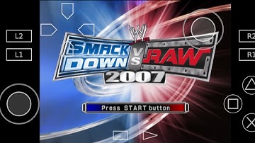 WWE SmackDown! vs. RAW 2007 | Aethersx2 PS2 Emulator | Android Snapdragon 765G | Gameplay