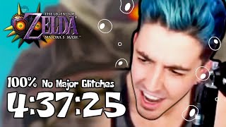 Majoras Mask 100% No Major Glitches in 4:37:25