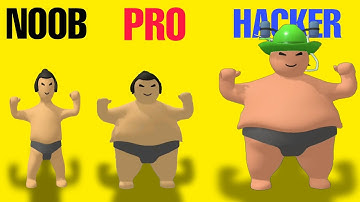 NOOB VS PRO VS HACKER-GET FAT