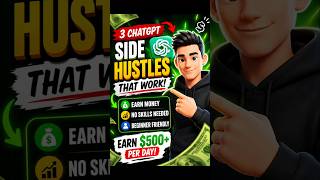 “ChatGPT Side Hustles That Actually Work 💸” #sidehustle #money #ai